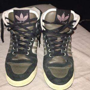 Adidas high tops - women’s